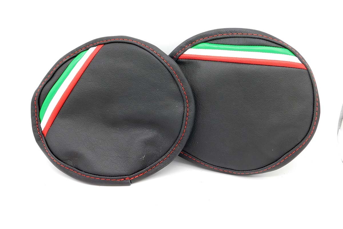 copy of Fiat 500 rivstimento cover poggiatesta anteriori dx e sx Cuciture  Personalizza Pelle Personalizza